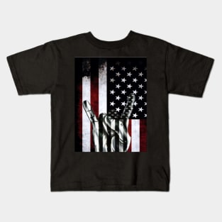 USA "Rock On" Kids T-Shirt